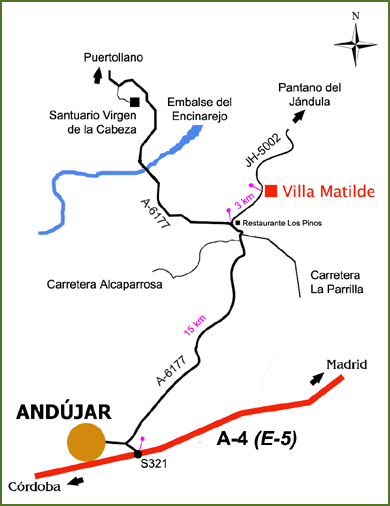 Mapa Villa Matilde